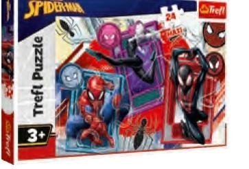 Puzzle 24 Maxi Pajęcze zmysły TREFL 1