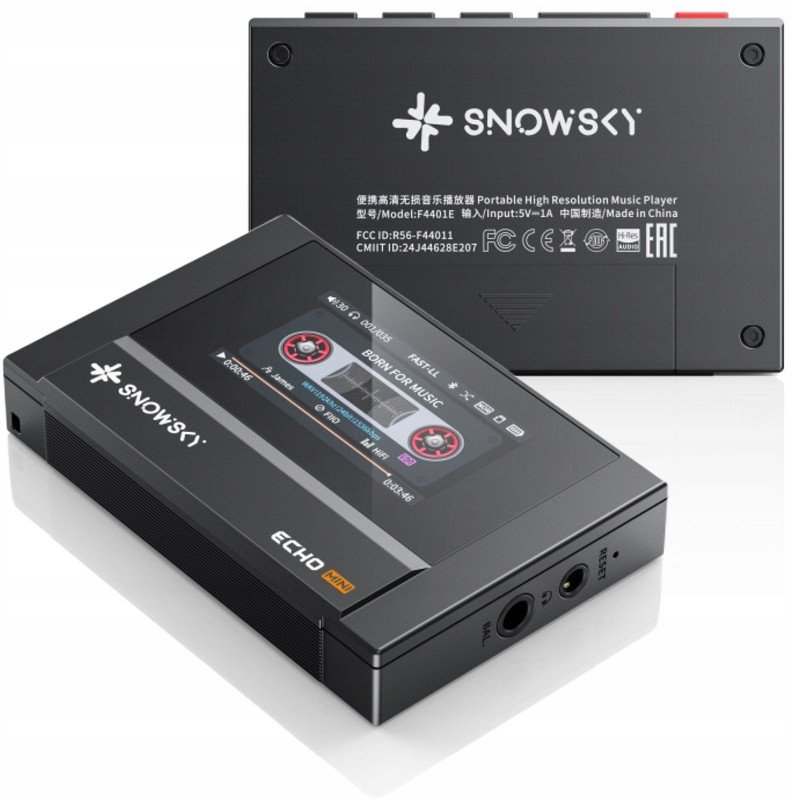 FiiO SNOWSKY ECHO MINI - black - Przenośny odtwarzacz Hi-Res 1