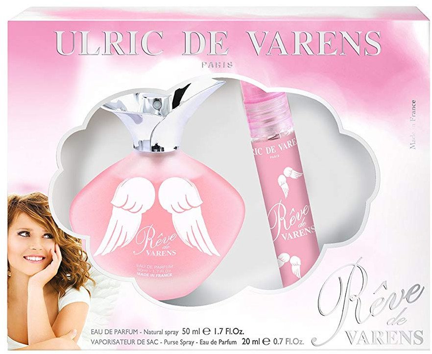 Set Ulric De Varens: Reve De Varens, Eau De Parfum, For Women, 50 ml + Reve De Varens, Deodorant Spray, For Women, 125 ml For Women 1