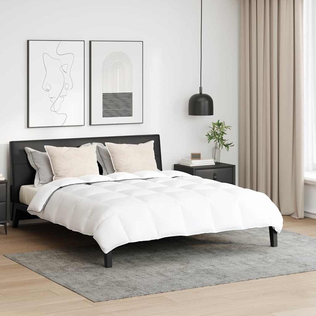 Zestaw kołdry zimowej z poduszką 3 pcs Biały 200 x 240 cm