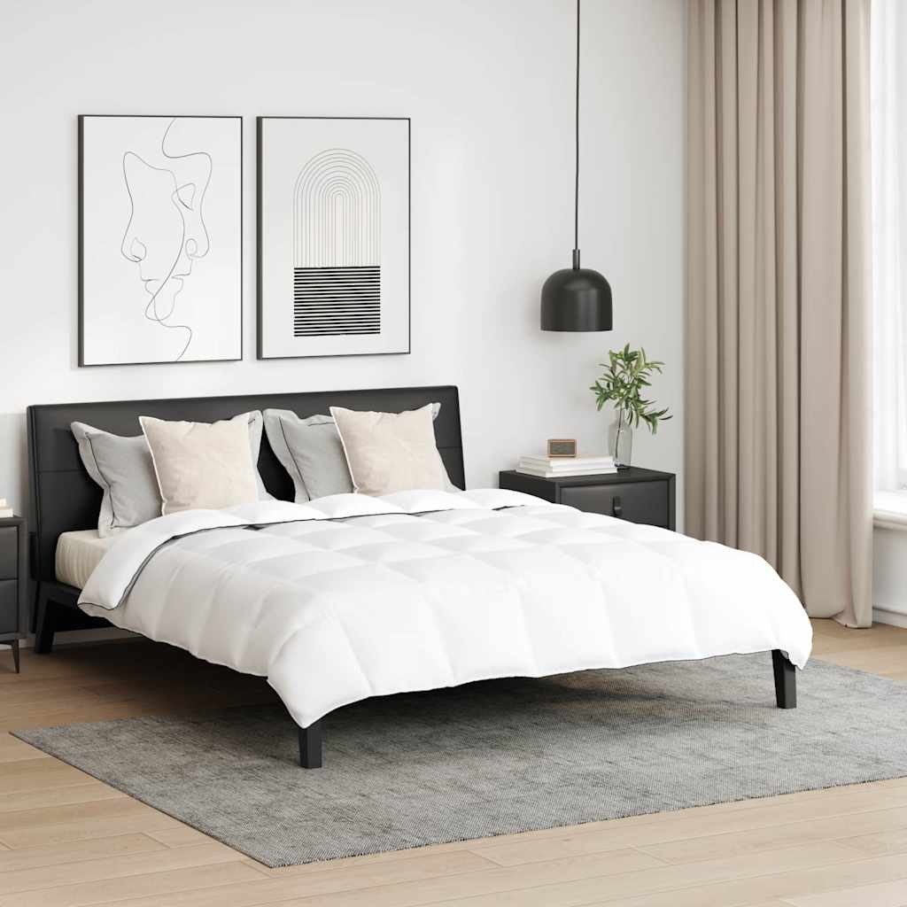 Zestaw kołdry zimowej z poduszką 3 pcs Biały 200 x 240 cm