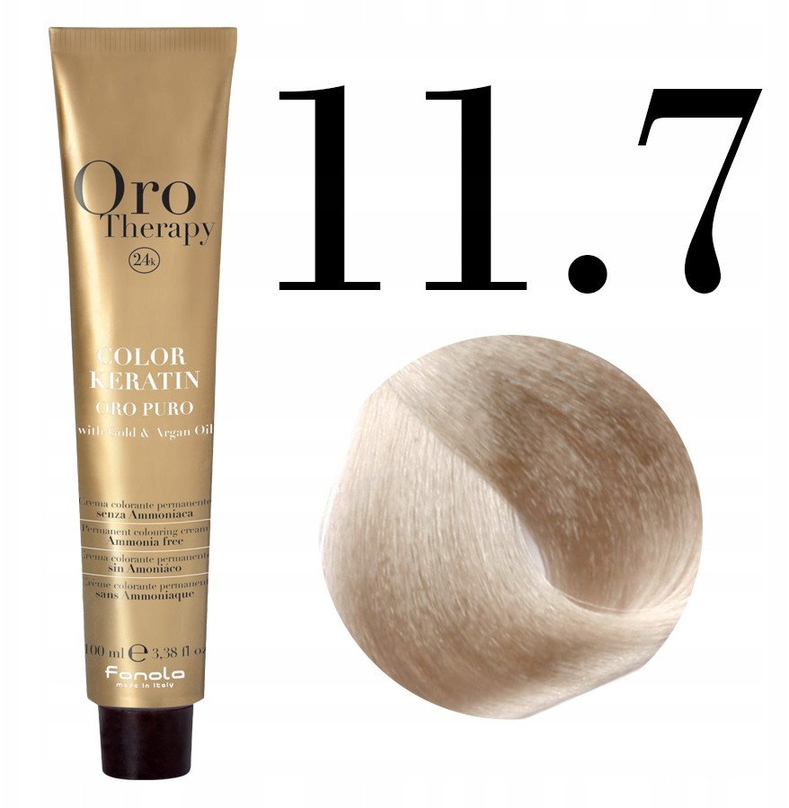 Fanola Oro Therapy Color Keratin Oro Puro 11.7 100 ml 1
