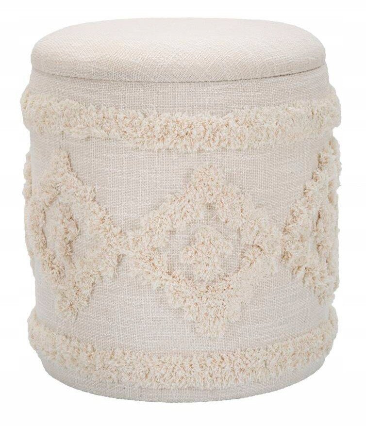 Taboret ze schowkiem, okrągły, Ø 35 cm 1