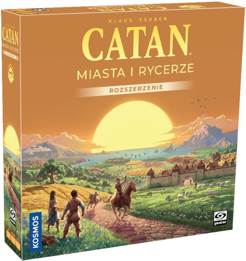 Galakta Dodatek do gry Catan: Miasta i Rycerze (edycja 2025) 1