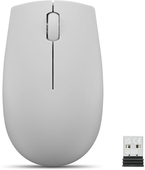 Lenovo | Compact Pelė with battery | 300 | Wireless | Arctic Pilkas 1