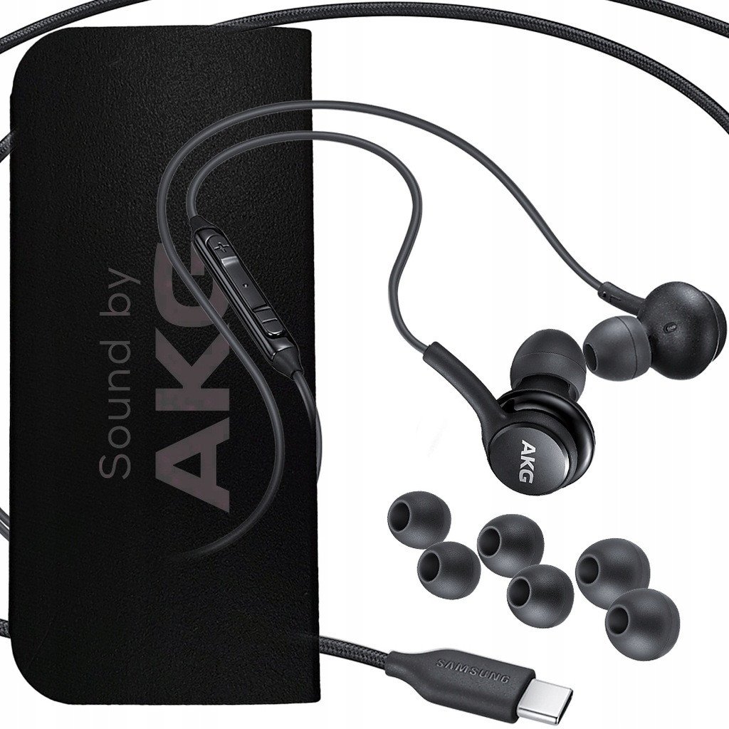ORYGINALNE SŁUCHAWKI AKG USB TYP C SAMSUNG EO-IC100 GALAXY S22 S23 S24 S25 1