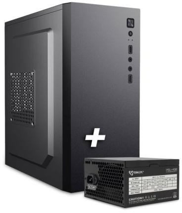 PCC-12 MicroATX + PSU-400 1