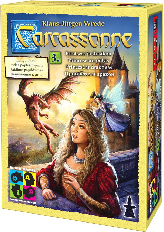 Carcassonne exp 3: The Princess & The Dragon 1