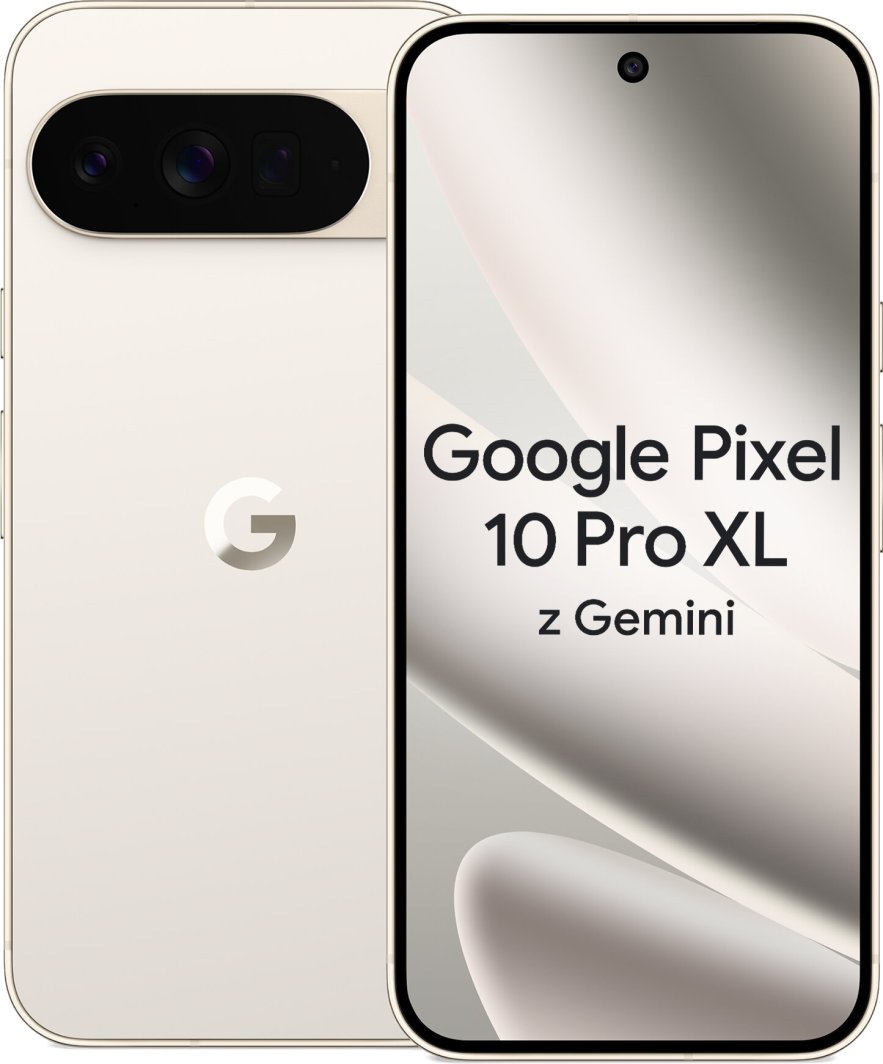 Smartfon Pixel 10 Pro XL 5G 16/256GB Porcelanowy  (GA10424-GB) 1