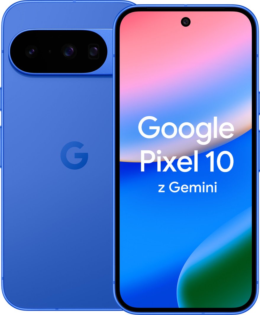 Smartfon Pixel 10 5G 12/128GB Niebieski  (GA10216-GB) 1