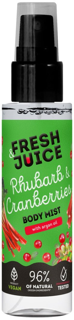 ELFA PHARM FRESH JUICE Mgiełka do ciała rabarbar i żurawina 150ml 1