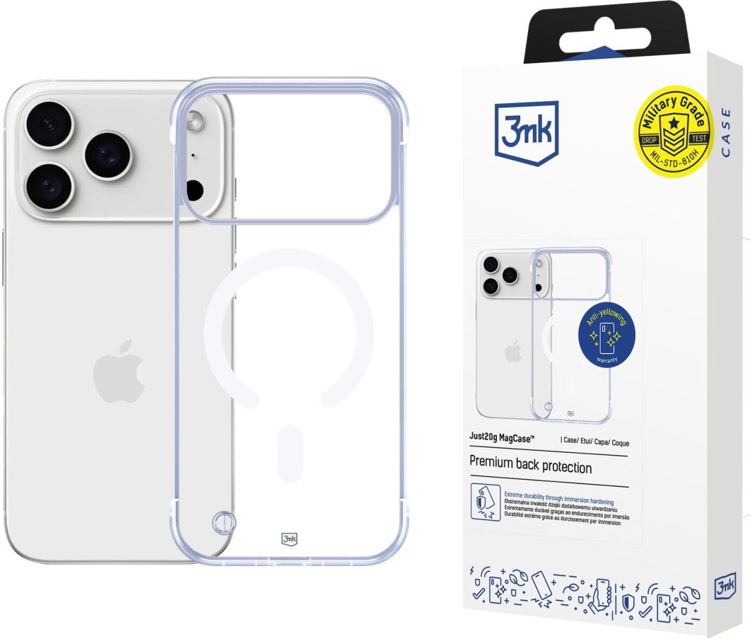 Apple iPhone 17 Pro - 3mk Just20g MagCase 1