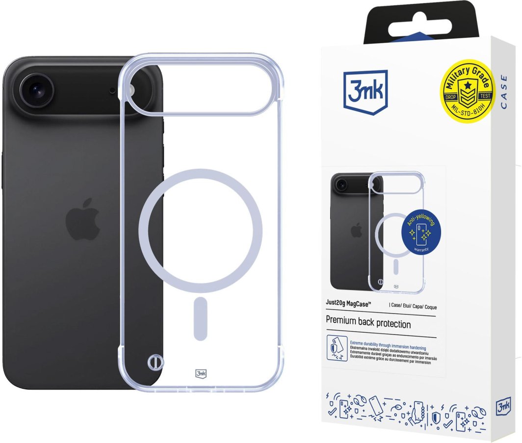 Apple iPhone 17 Air - 3mk Just20g MagCase 1