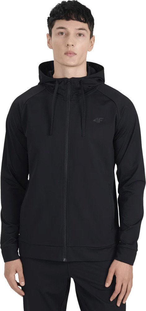 Bluza męska 4F FNK M654 czarna 4FWMM00TFSWM654 20S S 1