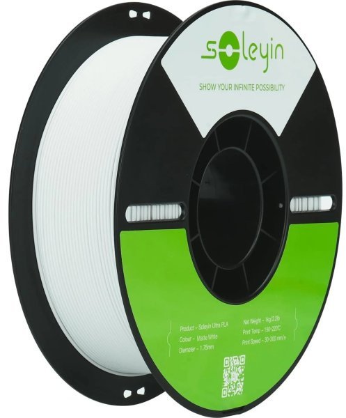 Filament Soleyin PLA Matte 1kg, white (3301010512) 1