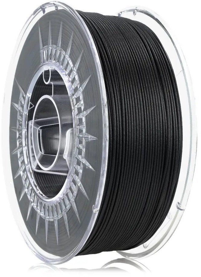 Filament Rosa3D PC PBT + 15CF 1,75mm 1kg - HT-UV- IMPACT - Black} 1