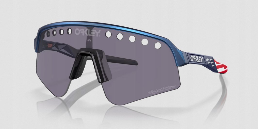 Okulary rowerowe Oakley Sutro Lite Sweep - tld blue colorshift/prizm grey 1