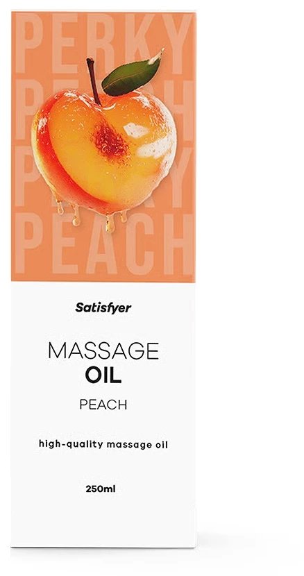 SATISFYER_High-Quality Massage Oil olejek do masażu Peach 250ml 1