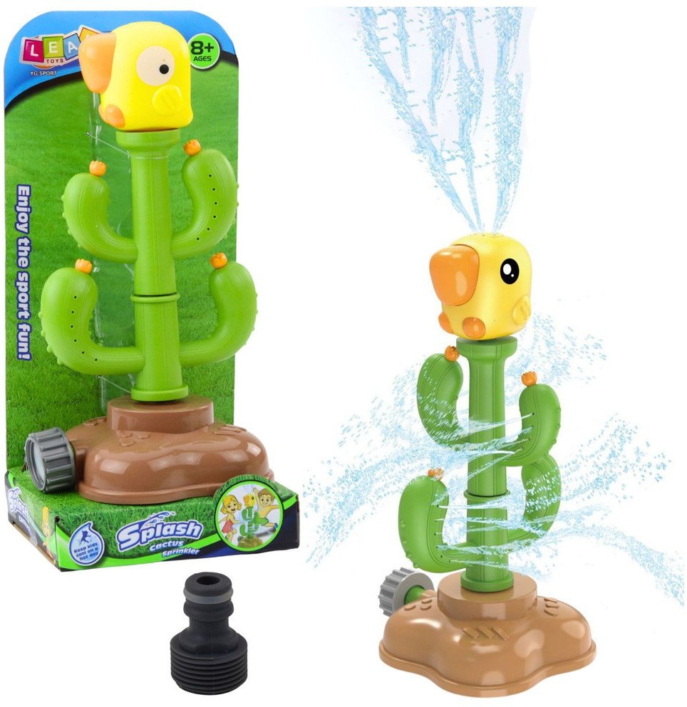 Fontanna kaktus obracająca się 1