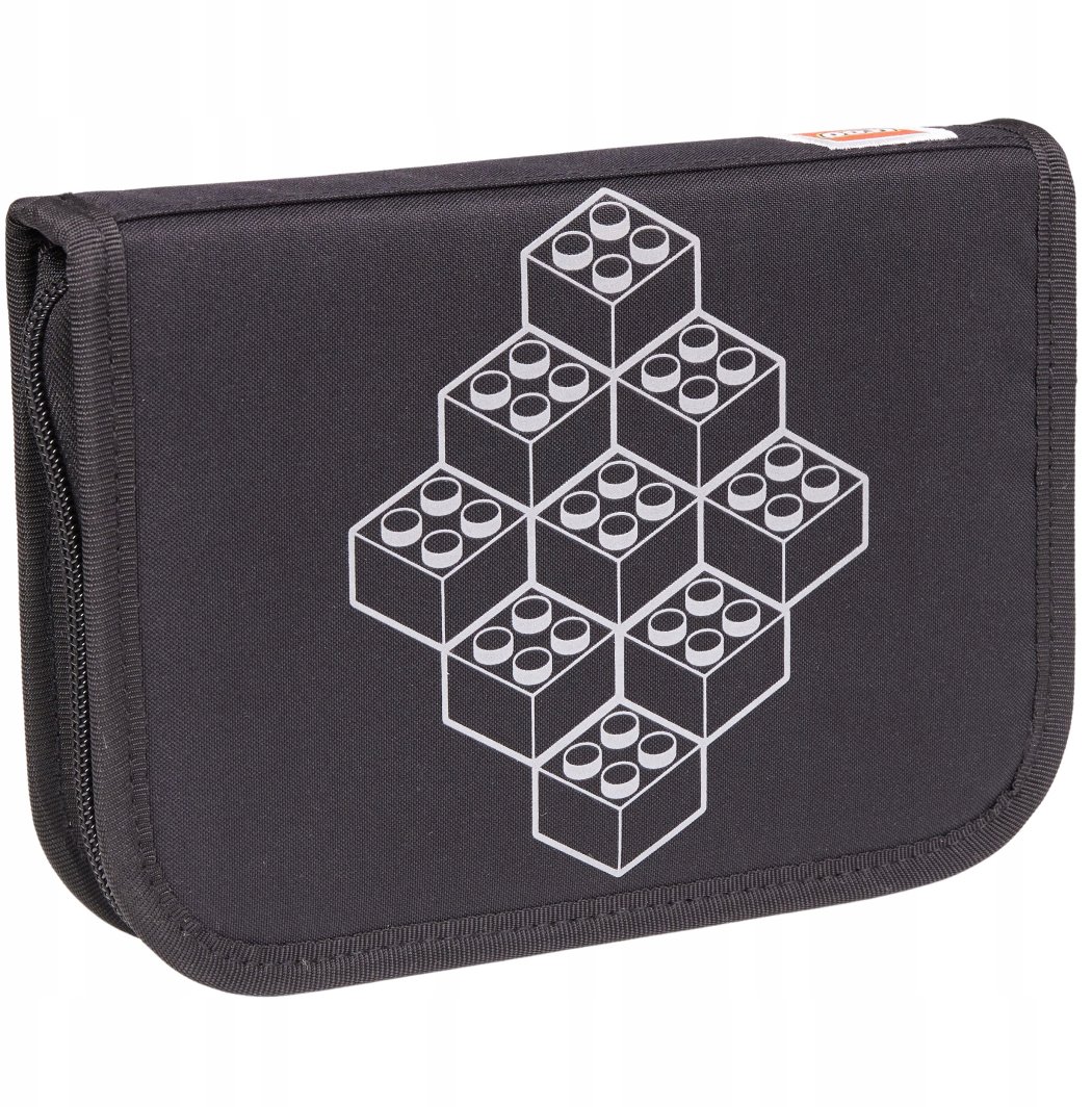 LEGO Bricks Pencil Case With Content 20085-2511 Czarne One size 1