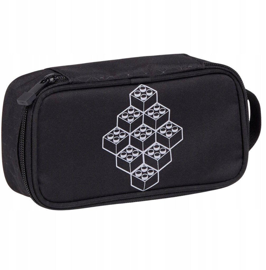 LEGO Bricks Pencil Box 10052-2511 Czarne One size 1
