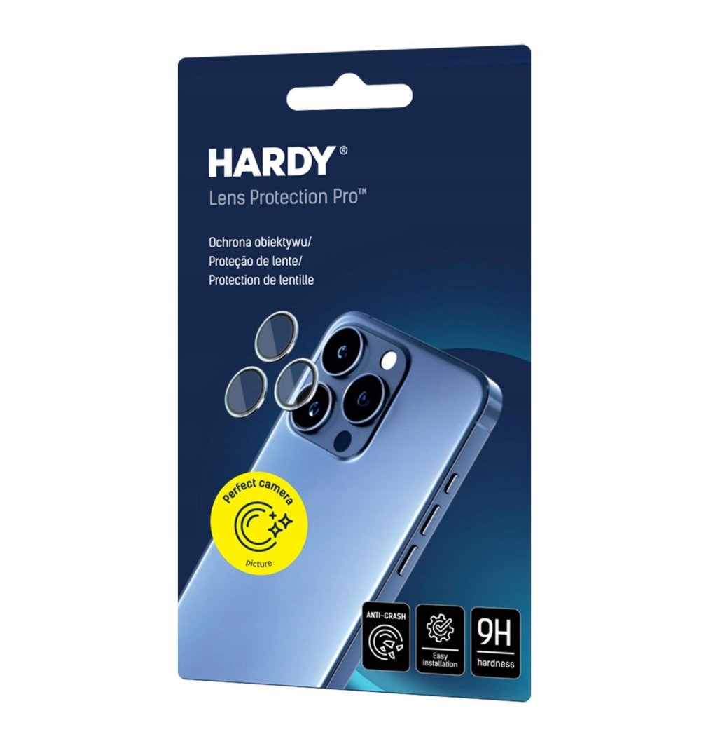 Ochrona na obiektyw aparatu 3MK HARDY Lens Protection Pro do Apple iPhone 17 Pro /17 Pro Max wielokolorowy 1