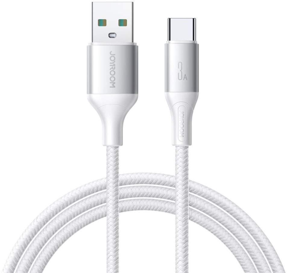 Kabel Joyroom S-A28 Flash Series 3A USB-A - USB-C 2m - biały 1