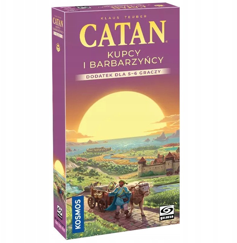Galakta Catan: Kupcy i Barbarzyńcy - Dodatek dla 5-6 graczy (edycja 2025) 1