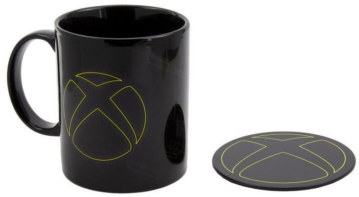 PALADONE Zestaw prezentowy Xbox: kubek plus metalowa podkładka 1