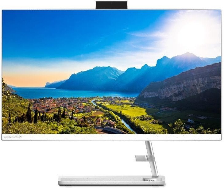 Lenovo IdeaCentre AIO 3 24ALC6 / F0G1011WUK-02 / AMD Ryzen 5 / 16GB / SSD 1TB / AMD Radeon / FullHD / Win 11 Pro / Biały 1
