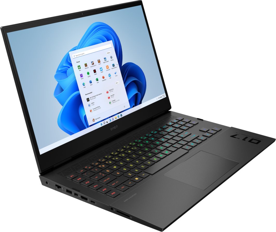 Gamingowy laptop Omen HP 17-ck2008ca / 975P0UA / Intel i9-13 / 64GB / SSD 2TB / RTX 4080 / QHD / 240Hz / Win 11 Pro / Czarny 1