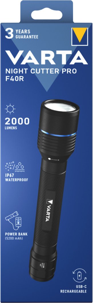Varta Night Cutter Pro F20R flashlight 1