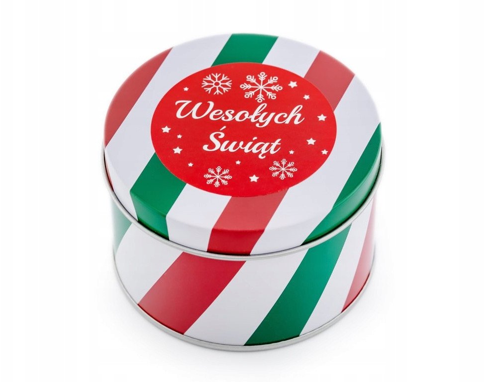 Prezentowe pudełko na zegarek - PUSZKA ŚWIĄTECZNA - czerwona 1