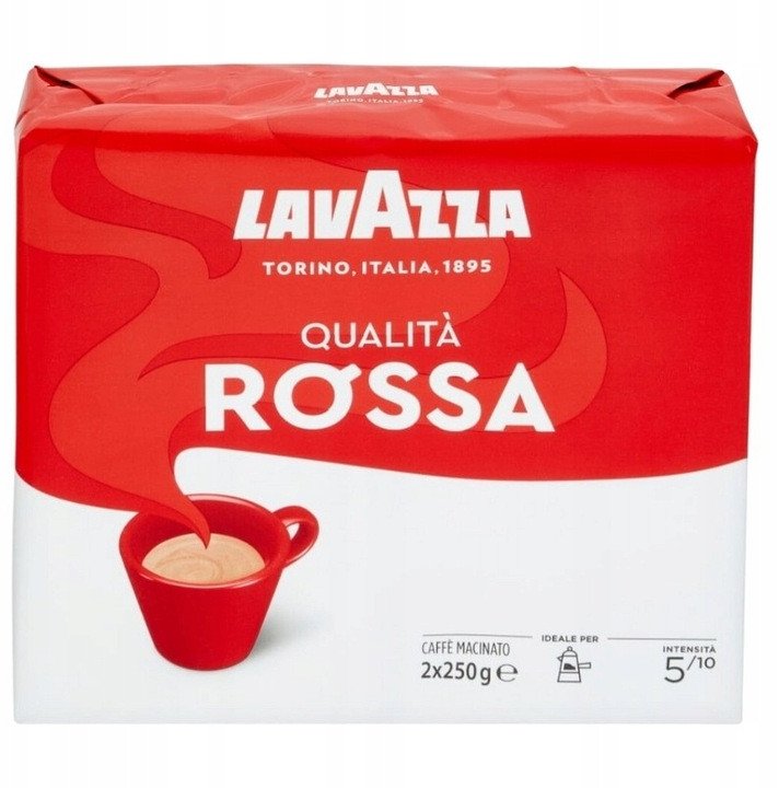 Kawa mielona Lavazza Qualita Rossa 2 x 250 g 1