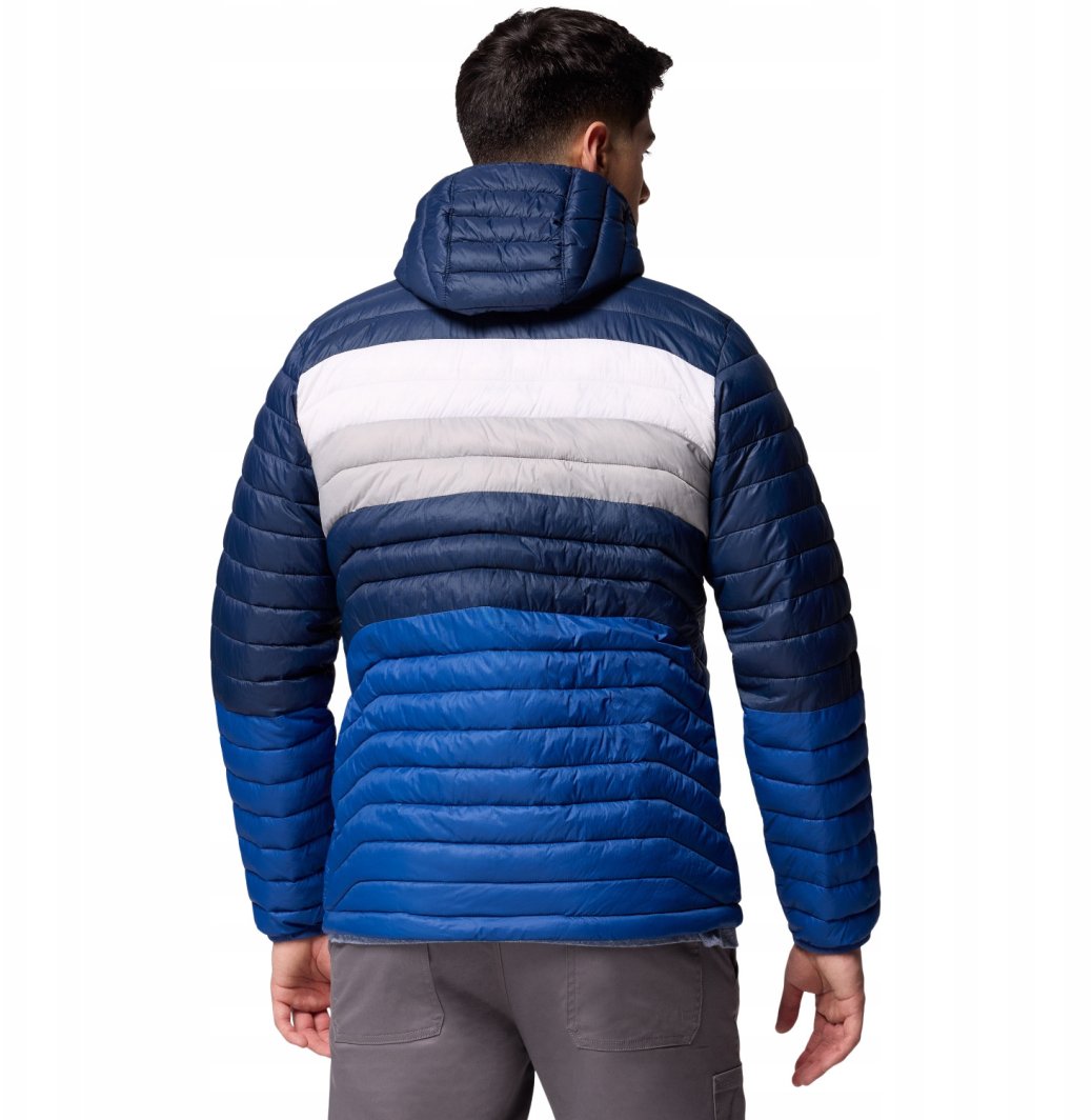 Columbia Powder Pass Hooded Jacket 2134131433 Niebieskie XL 1
