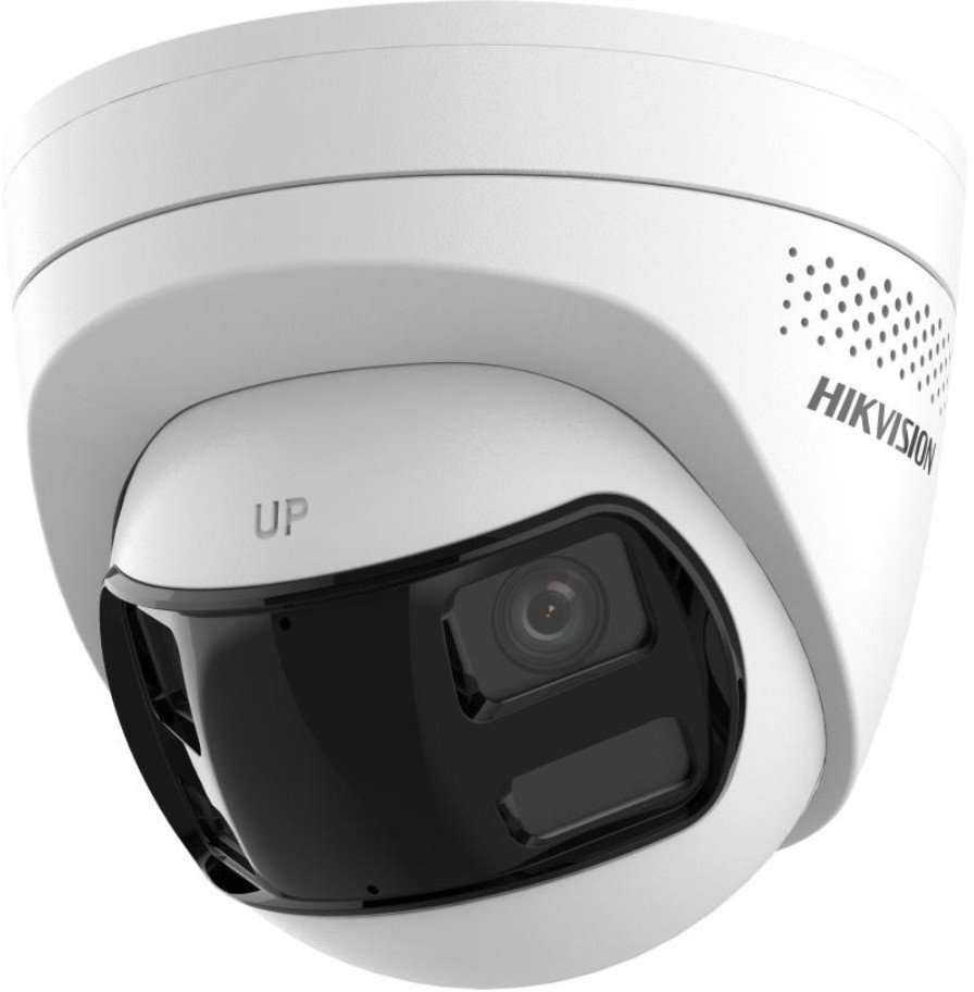 Hikvision dome DS-2CD1363G2P-LIUF/SL F2.8 (balta, 6 MP, 180°, 30 m LED, Smart Hybrid, panoraminė 180°) 1