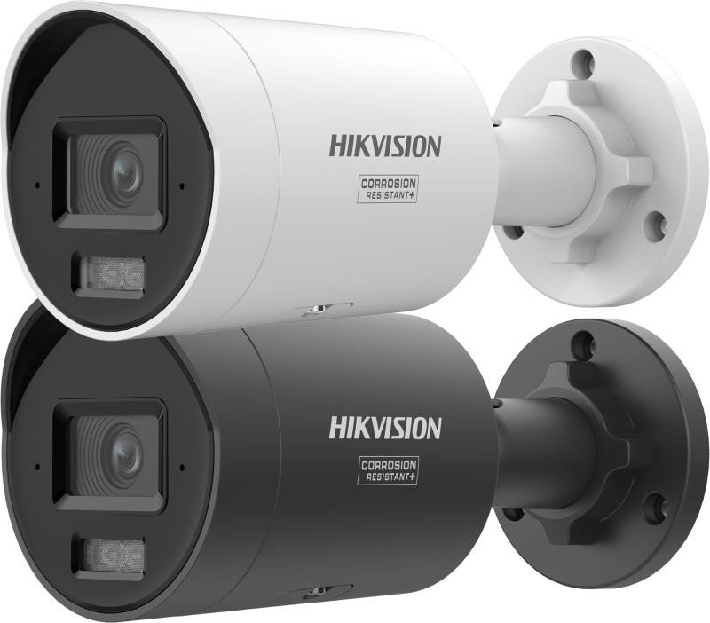Hikvision Bullet DS-2CD2087G3-LI2UY F2.8 (Juoda, 8MP, Hybrid Light, IR+LED 40m) 1