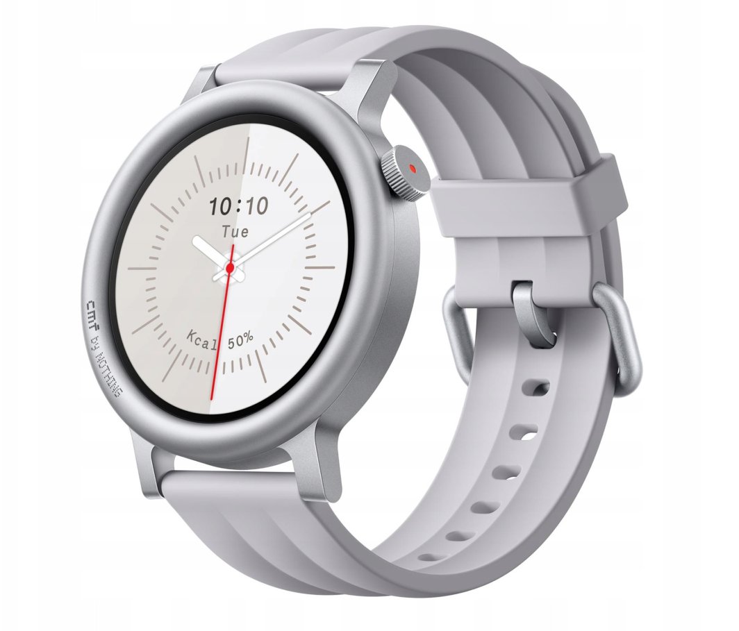 CMF Watch 3 Pro by Nothing smartwatch, light gray 1