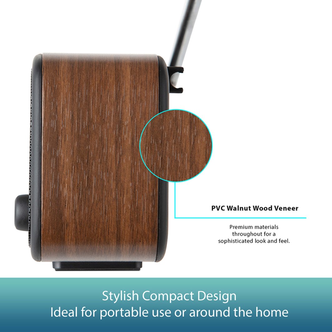VQ Dexter radio. Walnut 1