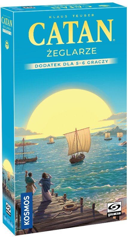 Galakta Dodatek do gry Catan: Żeglarze - Dodatek dla 5-6 graczy (edycja 2025) 1