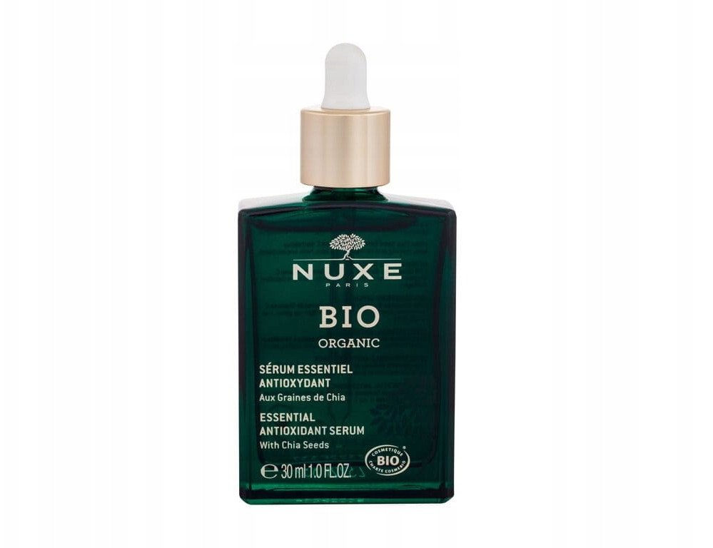 Nuxe, Bio Organic, Chia Seeds, Antioxidant, Serum, For Face, 30 ml For Women 1