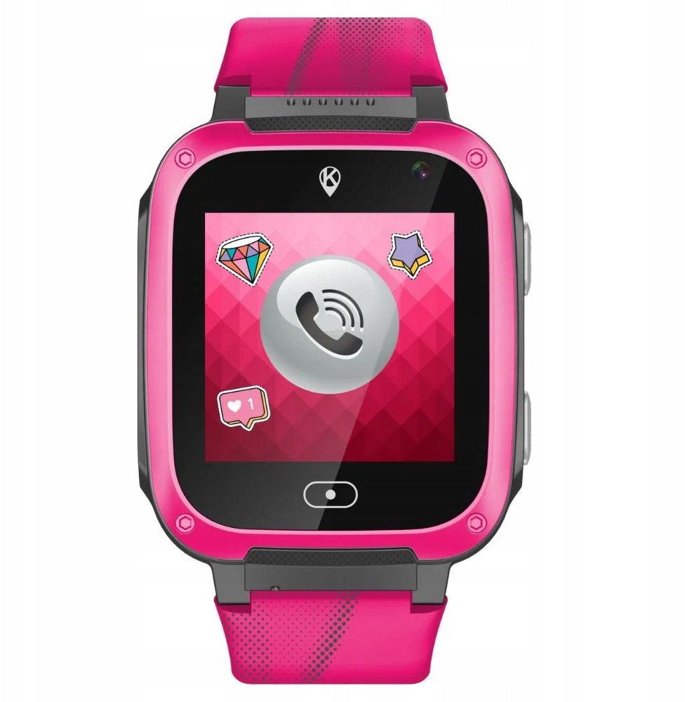 Smartwatch dla dziecka KiDiZ Basic różowy 1
