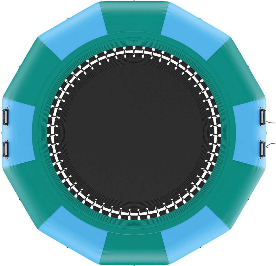 Dmuchana trampolina wodna + pompka elektryczna 367 cm 1