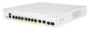 Cisco CBS350-8P-E-2G Zarządzany L2/L3 Gigabit Ethernet (10/100/1000) Srebrny 1