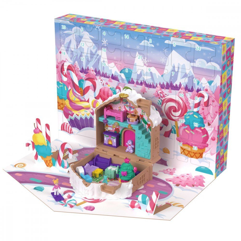 Mattel Polly Pocket Kalendarz adwentowy (JFV13) 1