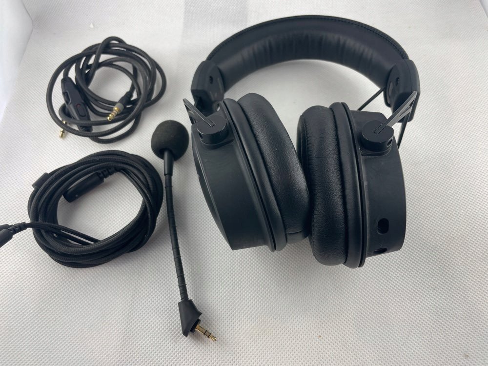 Kingston Cloud Alpha Gaming headset Refurbished 3,5 mm jack med kabel Over-ear Sort, Rød Refurbished 1