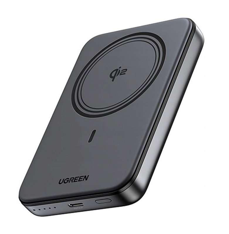 Powerbank magnetyczny 10000mAh UGREEN PB763 Qi2 USB-C 20W (czarny) 1