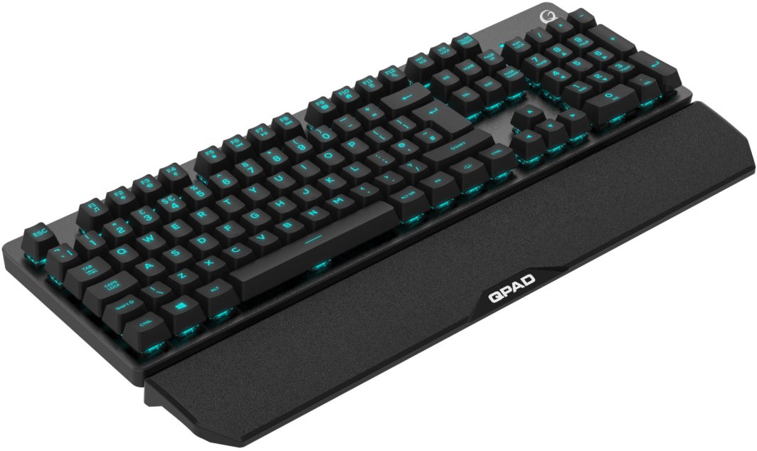 QPAD Gaming Tastatur Pro MK40 black QWERTY 1