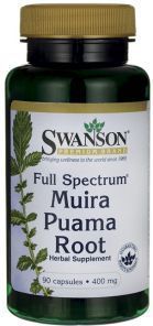 Swanson FS Muira Puama 400mg 90 kaps. 1
