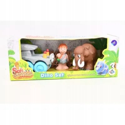*****EPEE Dino zestaw autko+2 figurki CW1801 1